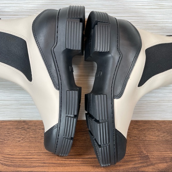 GANNI Waterproof Recycled Rubber City Boot In Brazilian Sand Size 7 EU37 - Picture 11 of 15